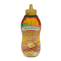 Picture of Smucker Breakfast Syrup  Low-Calorie Sugar-Free Diet  Squeeze Bottle  14.5 Fl Oz Bottle