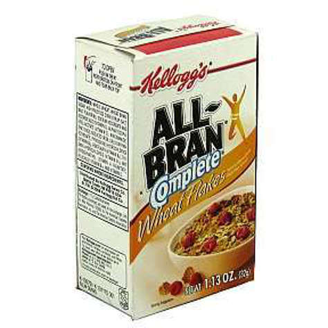 Picture of Kellogg's All-Bran Complete Wheat Flakes Cereal (box) (17 Units)