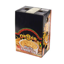 Picture of Ortega Medium Nacho Cheese Sauce  Dipping Cup  4 Ounce  12 Ct Box