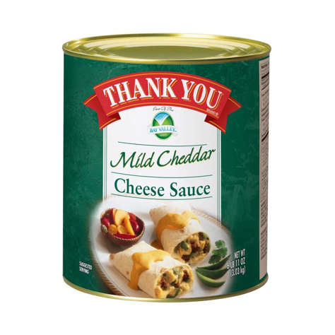 Picture of Thank You Mild Cheddar Cheese Sauce  #10  10 Can Sz Can