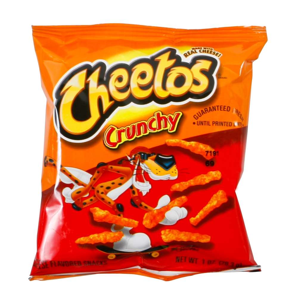 Cheetos Crunchy Cheese Curls Single-Serve 1 Oz Bag 50/Case-Cartnut.com