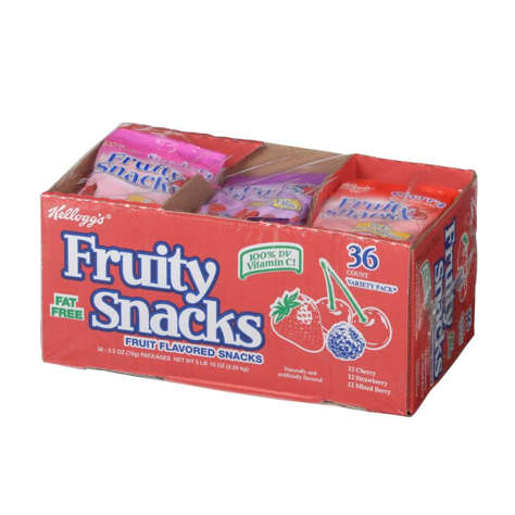 Picture of Kellogg's Fruit Snacks  Assortment  36 Ct Box