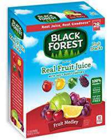 Picture of Black Forest Mixed Fruit Juice Filled Fruit Snacks, 40 Ct Box, 6/Case