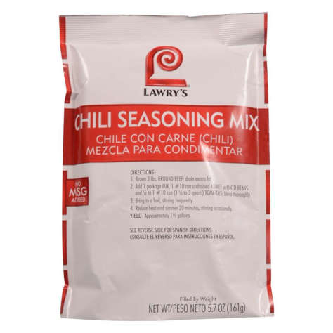 Picture of Lawry's Chili Seasoning Mix  5.7 Oz Package