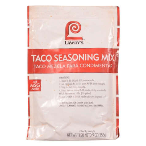 Picture of Lawry's Taco Seasoning Mix  9 Oz Package