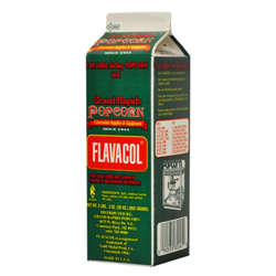 Picture of Flavocol Popcorn Seasoning  with Salt  35 Oz Carton