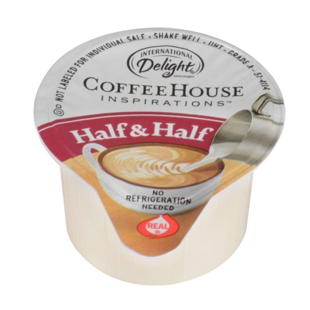 International Delight Half And Half Liquid Creamer Cups Shelf Stable