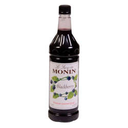 Picture of Monin Blackberry Beverage Syrup  Plastic  1 Fluid Ounce  1 Ltr