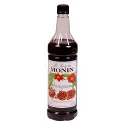 Picture of Monin Pomegranate Beverage Syrup  Plastic  1 Ltr