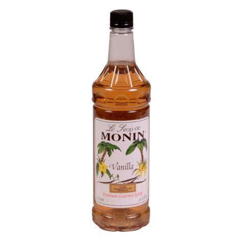 Picture of Monin Vanilla Beverage Syrup  Plastic  1 Ltr