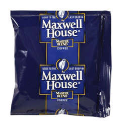 Picture of Maxwell House Master Blend Ground Coffee  1.1 Oz Package  42/Case