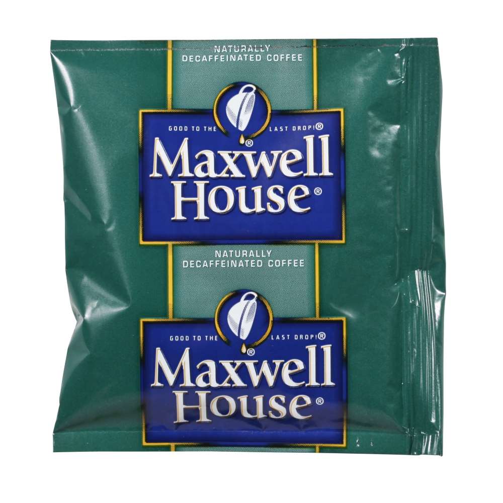 Maxwell House Master Blend Ground Coffee Decaffeinated 1.1 Oz Package