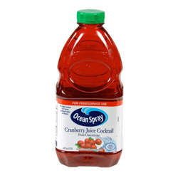 Picture of Ocean Spray 27% Cranberry Juice Cocktail  Shelf-Stable  60 Fl Oz Bottle  8/Case