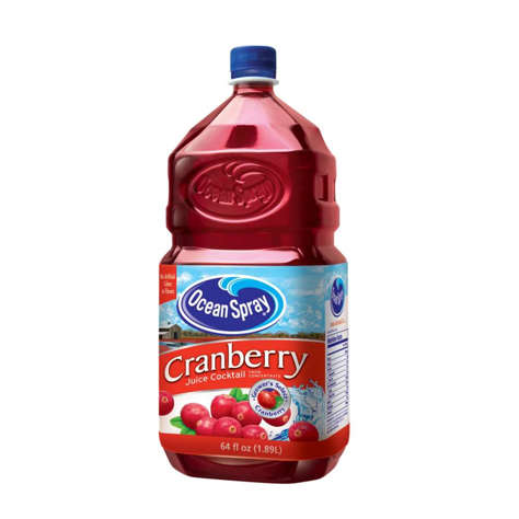 Picture of Ocean Spray 27% Cranberry Juice Cocktail  Shelf-Stable  64 Fl Oz Jug