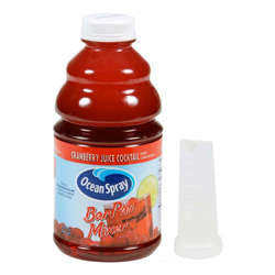 Picture of Ocean Spray Bar Pack Mixer Cranberry Juice Cocktail  Shelf-Stable  32 Fl Oz Bottle  12/Case