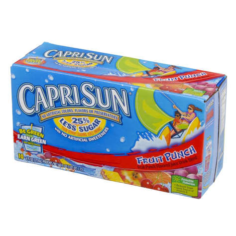 Capri Sun Fruit Juice Pouches Variety Pack, 40 Count - 4 Flavors, 6 fl oz -  Less Sugar Soft Drinks - Refreshing Water Filter - Capri Sun Fruit Juice  Series in the Soft Drinks department at