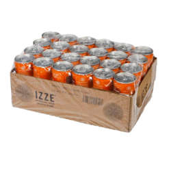 Picture of Izze Fortified Sparkling Clementine Juice  Shelf-Stable  Single-Serve  Can  8.4 Fl Oz Can  24/Case