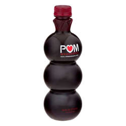 Picture of Pom Wonderful 100% Pomegranate Juice  Shelf-Stable  Single-Serve  24 Fl Oz Bottle  6/Case