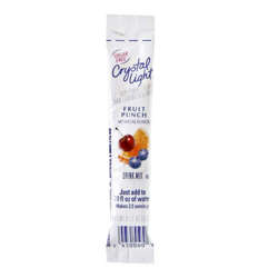 Picture of Crystal Light Powdered Sugar-Free Fruit Punch Drink Mix  Single-Serve  Shelf-Stable  30 Ct Box  4/Case