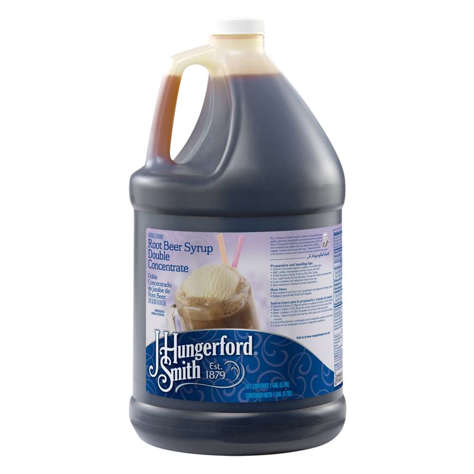Picture of J. Hungerford Smith Root Beer Soft Drink Syrup  7 to 1 Ratio  Double Concentrate  1 Gal  4/Case