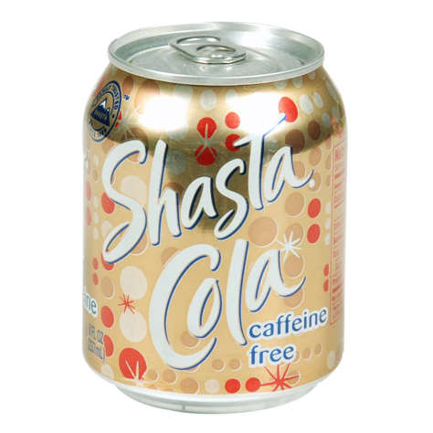 Picture of Shasta Caffeine-Free Cola Soft Drink  Single-Serve  Can  8 Fl Oz Can  48/Case