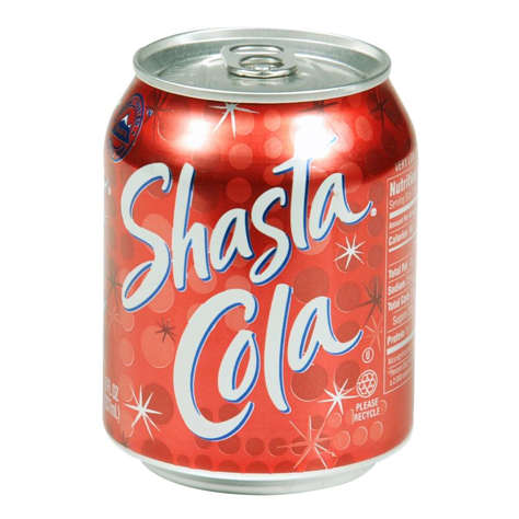 Picture of Shasta Cola Soft Drink  Single-Serve  Can  8 Fl Oz Can  48/Case