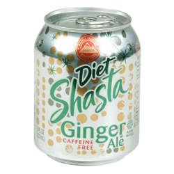 Picture of Shasta Diet Ginger Ale Soft Drink  Single-Serve  Can  8 Fl Oz Can  48/Case
