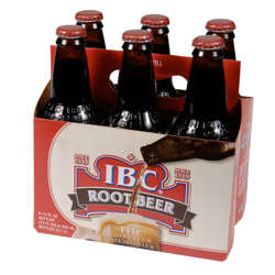 Picture of IBC Root Beer Soft Drink  Single-Serve  Glass  12 Fl Oz Bottle  24/Case