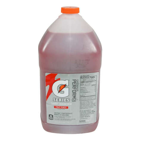 Picture of Gatorade Liquid Fruit Punch-Flavored Sports Drink Mix  5 to 1 Ratio  4/Case