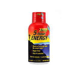 Picture of 5 Hour Energy Berry Flavored Energy Shot  Single-Serve  2 Ounce  12 Ct Bottle