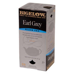 Picture of Bigelow Earl Grey Tea  Individually Wrapped With String  28 Ct Box  6/Case