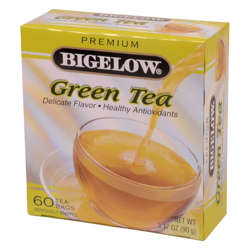 Picture of Bigelow Green Tea  Individually Wrapped With String  60 Ct Box  6/Case