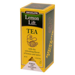 Picture of Bigelow Lemon Lift Black Tea  Individually Wrapped With String  28 Ct Box  6/Case
