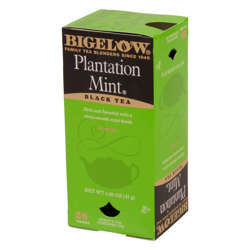 Picture of Bigelow Plantation Mint Black Tea  Individually Wrapped With String  28 Ct Box  6/Case