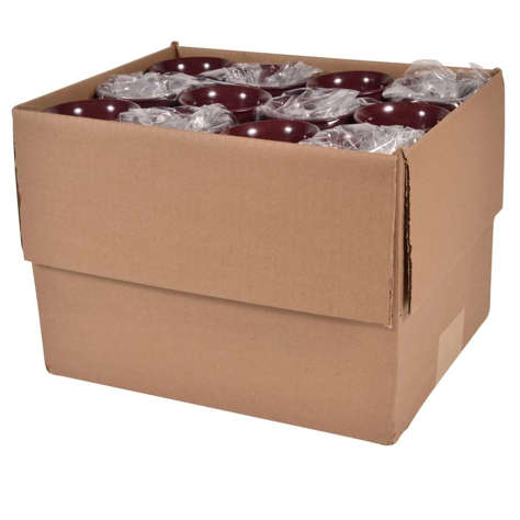 Picture of Dinex Turnbury 5 Ounce Bowls  Cranberry  48/Carton