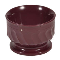 Picture of Dinex Turnbury 5 Ounce Bowls  Cranberry  48/Carton