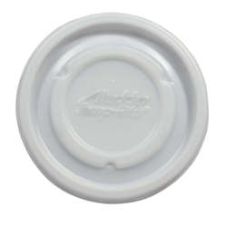 Picture of Aladdin Plastic Lids  Translucent  Polystyrene  for 8 Ounce Bowls  1 Ea  1000/Case