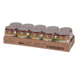 Picture of Beech Nut Strained Applesauce  Shelf-Stable  4 Oz Jar  10/Case