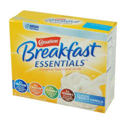 Picture of Carnation French Vanilla Instant Breakfast Mix  1.26 Ounce  10 Ct Box  6/Case
