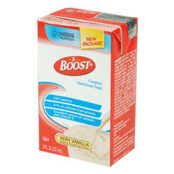 Picture of Nestle Nutrition Boost Vanilla Drink Supplement  8 Fl Oz Carton  27/Case