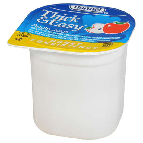 Picture of HHL Thick & Easy Apple Juice Honey Thickened Beverage  Cup  4 Fl Oz Each  24/Case