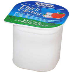 Picture of HHL Thick & Easy Apple Juice Nectar Thickened Beverage  Cup  4 Fl Oz Each  24/Case