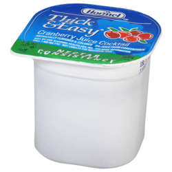 Picture of HHL Thick & Easy Cranberry Juice Nectar Thickened Beverage  Cup  4 Fl Oz Each  24/Case