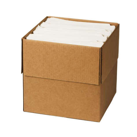 Picture of Brown Paper Goods 11 x 3.75 x 6 Inch Double-Wax Paper Bakery Bags  White  1000/Case