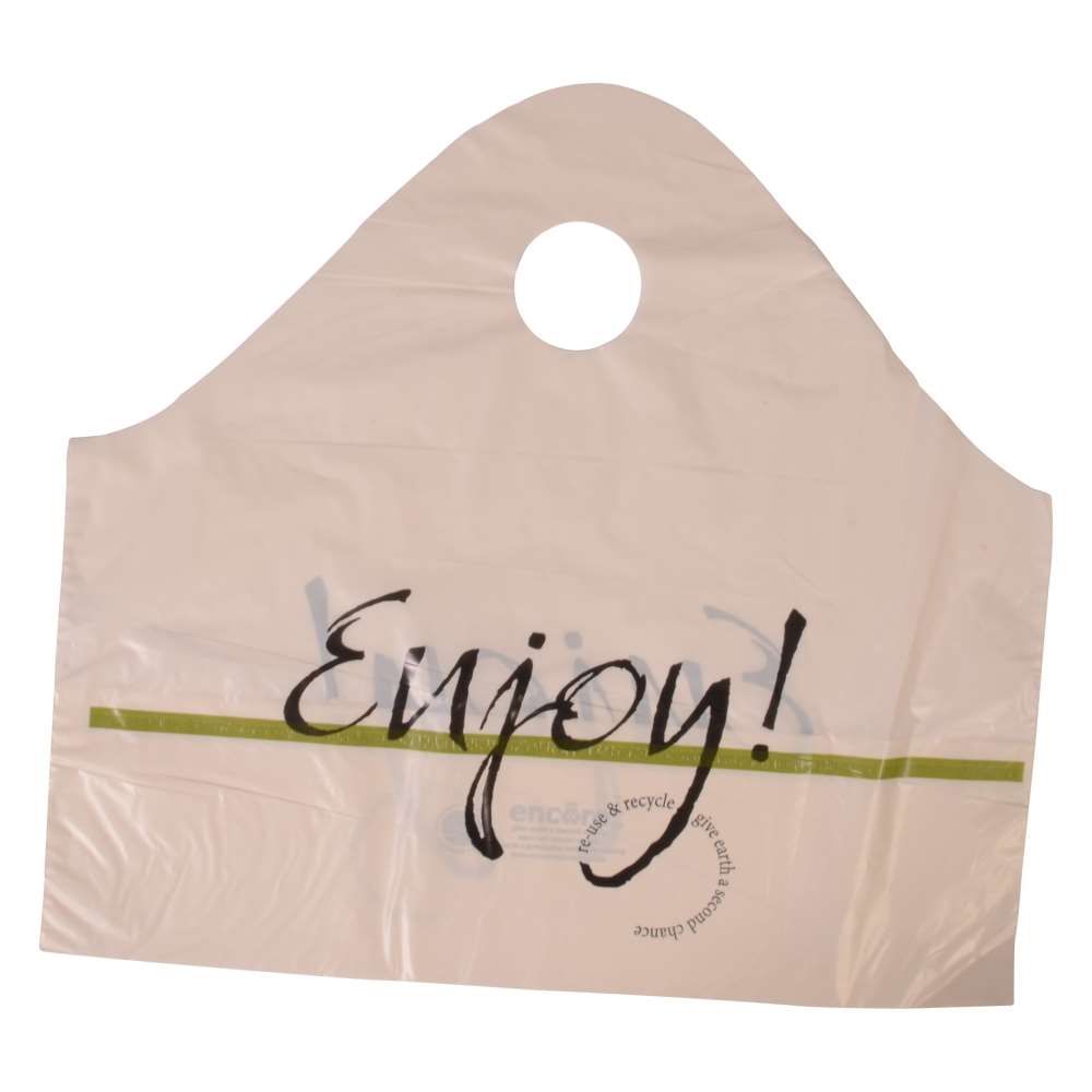 Command Packaging 18 x 16 x 9 Inch Plastic Carry-Out Bags Printed 500 ...