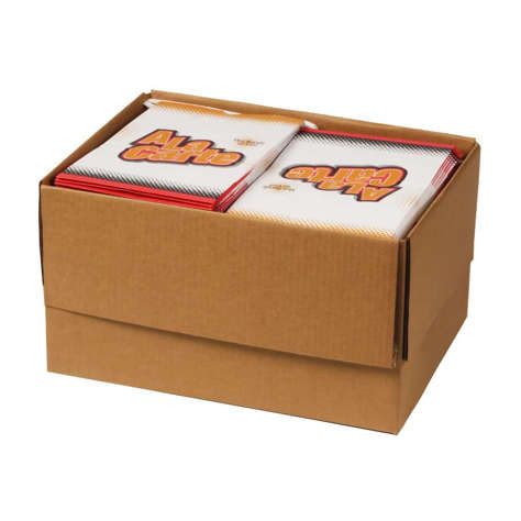 Picture of Brown Paper Goods 8.25 x 5.25 x 12 Inch Paper Insulated Carry-Out Bags  Printed  with Tin-Ties  250/Case