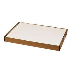 Picture of Brown Paper Goods 16.5 x 24.5 Inch 32 Pound Silicone Baking Sheets  White  1000/Case