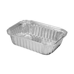 Picture of HFA 7 x 5 x 1.7 Inch Foil Containers, Oblong, 500/Case