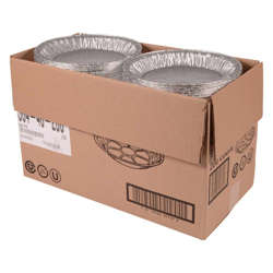 Picture of HFA 9 Inch Foil Pie Pans, Round, 1.1 Inch Deep, 200/Case