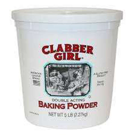 Picture of Clabber Girl Baking Powder  5 Lb Tub